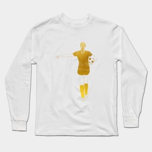 Soccer Player Girl Long Sleeve T-Shirt